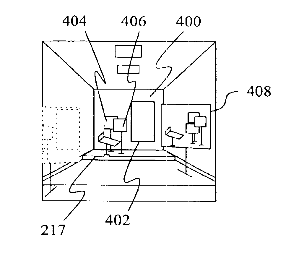 Method and apparatus for providing a three-dimensional task gallery computer interface