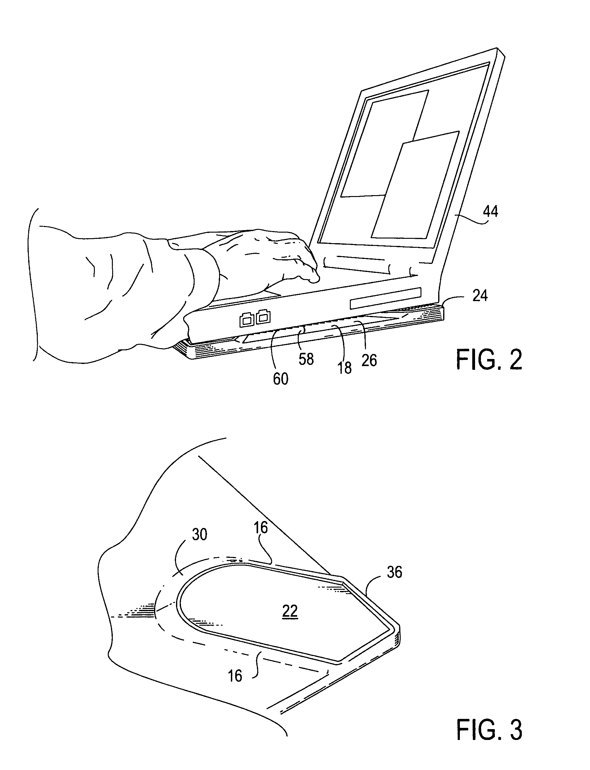 Thermal insulating board for laptop computers
