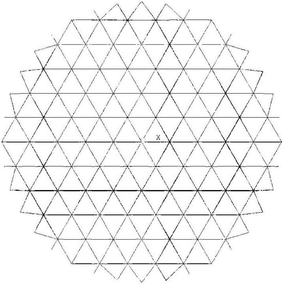 Satellite-borne netted deployable antenna structure optimizing method in consideration of on-orbit thermal environment