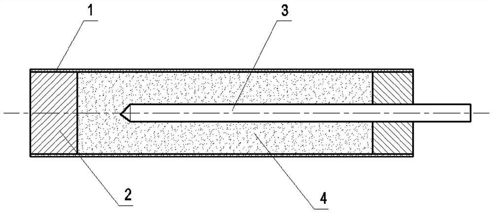 A processing method of capillary core and its assembly method with tube shell