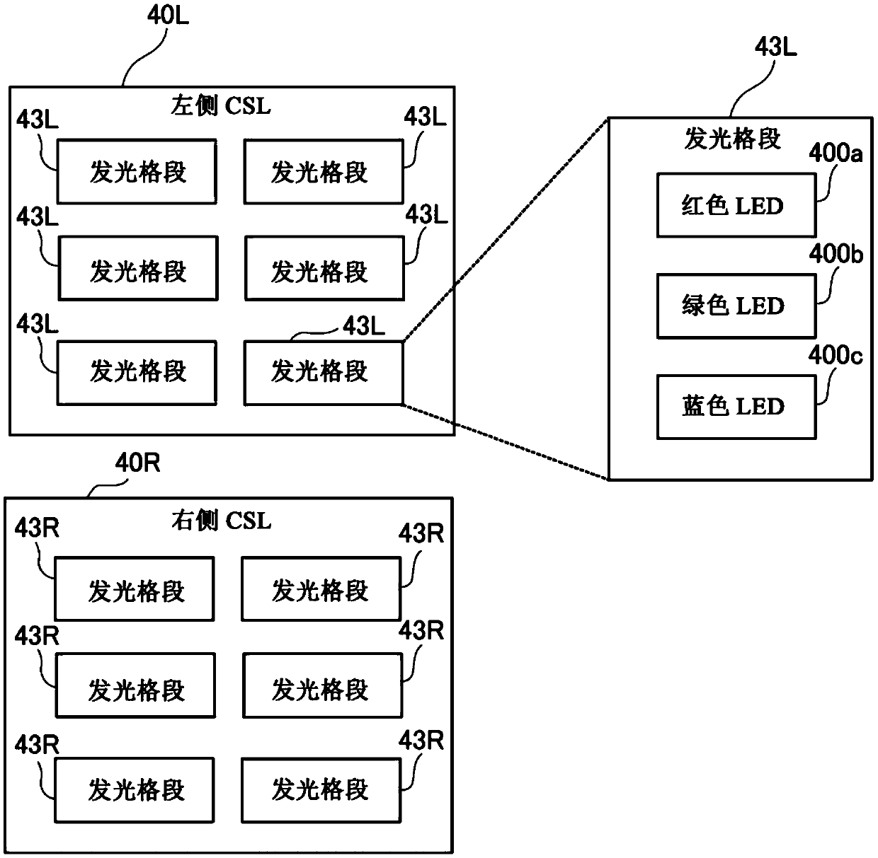 Vehicle lighting system, vehicle, vehicle system, and vehicle-to-vehicle communication system