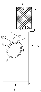 Production protecting device for hardware products