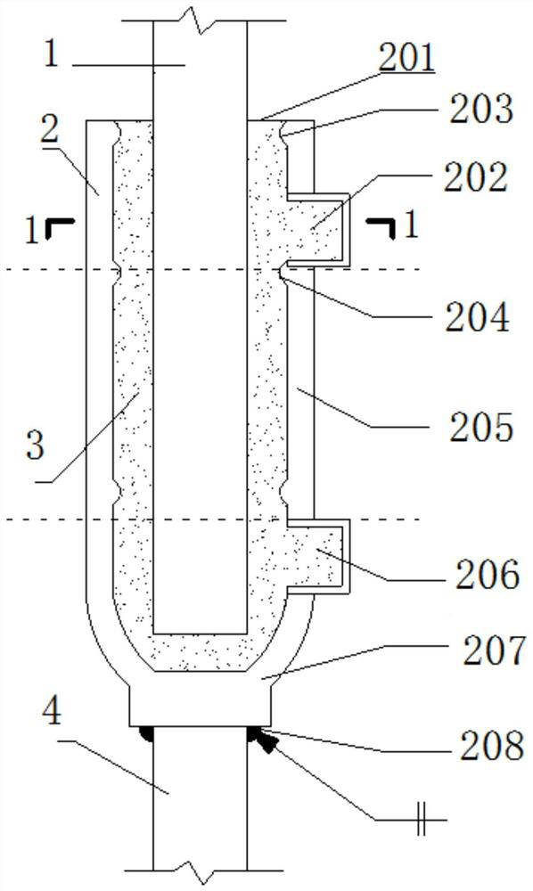 Design method of ultrahigh-strength steel sleeve for prefabricated concrete structure and grouting connection device