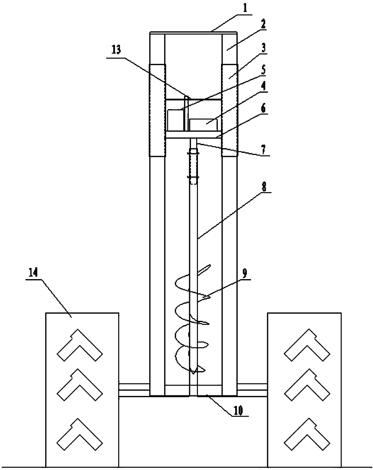 Movable vertical-lifting ice drilling device and method