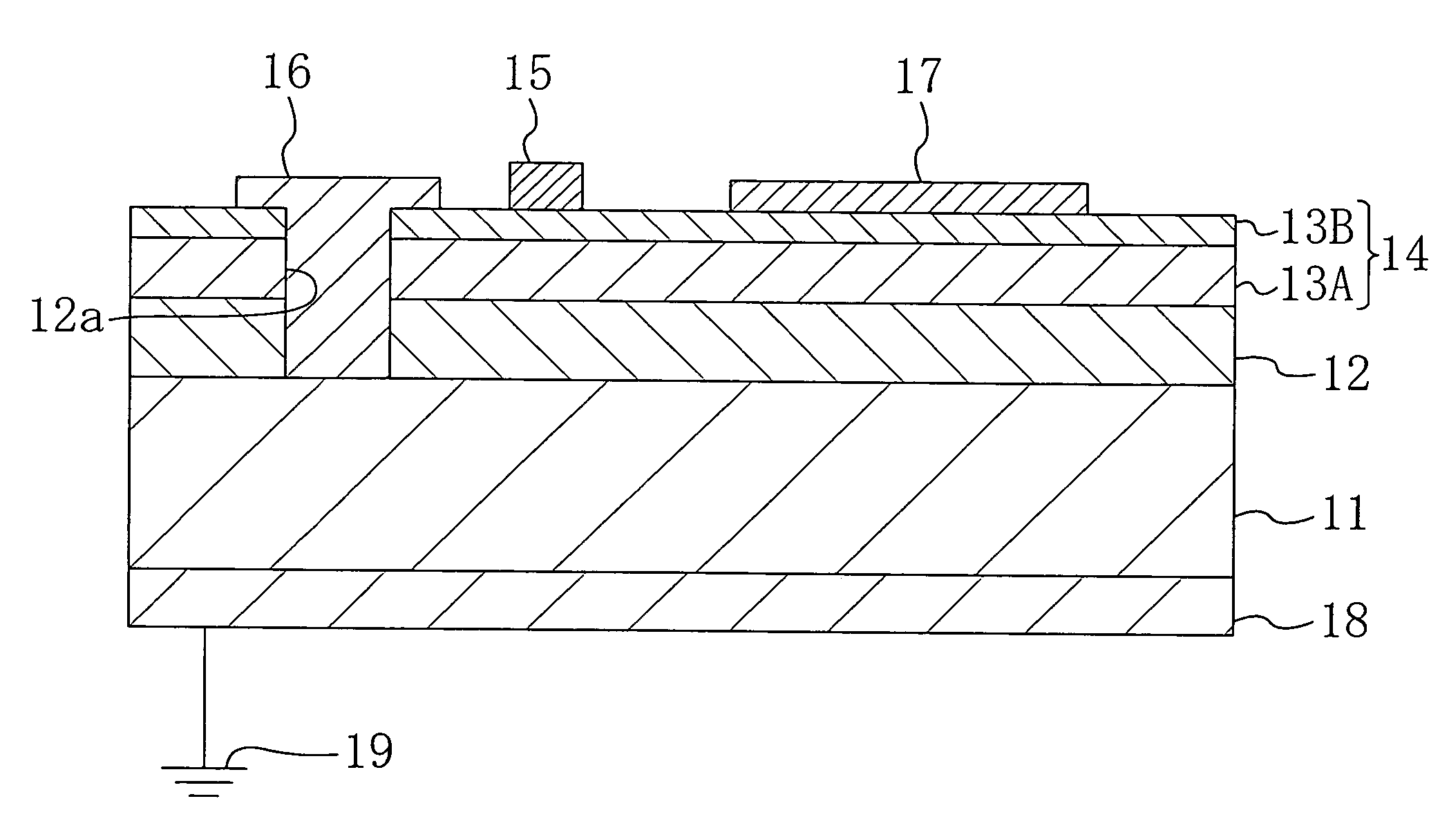 Field effect transistor semiconductor device