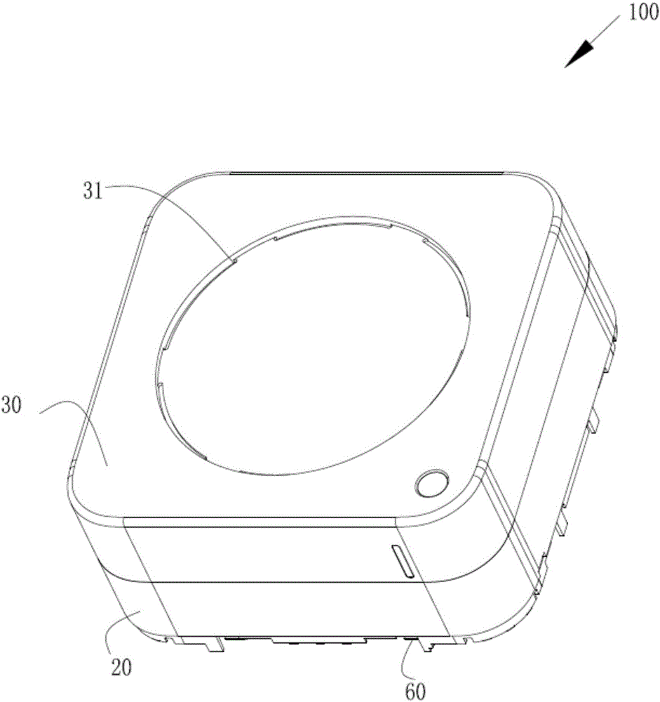 Humidifier and air treatment device