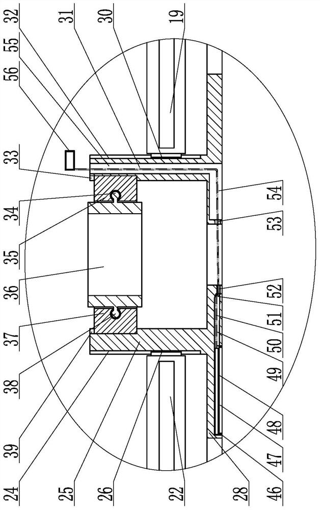 A laparoscopic puncture hole hemostatic device