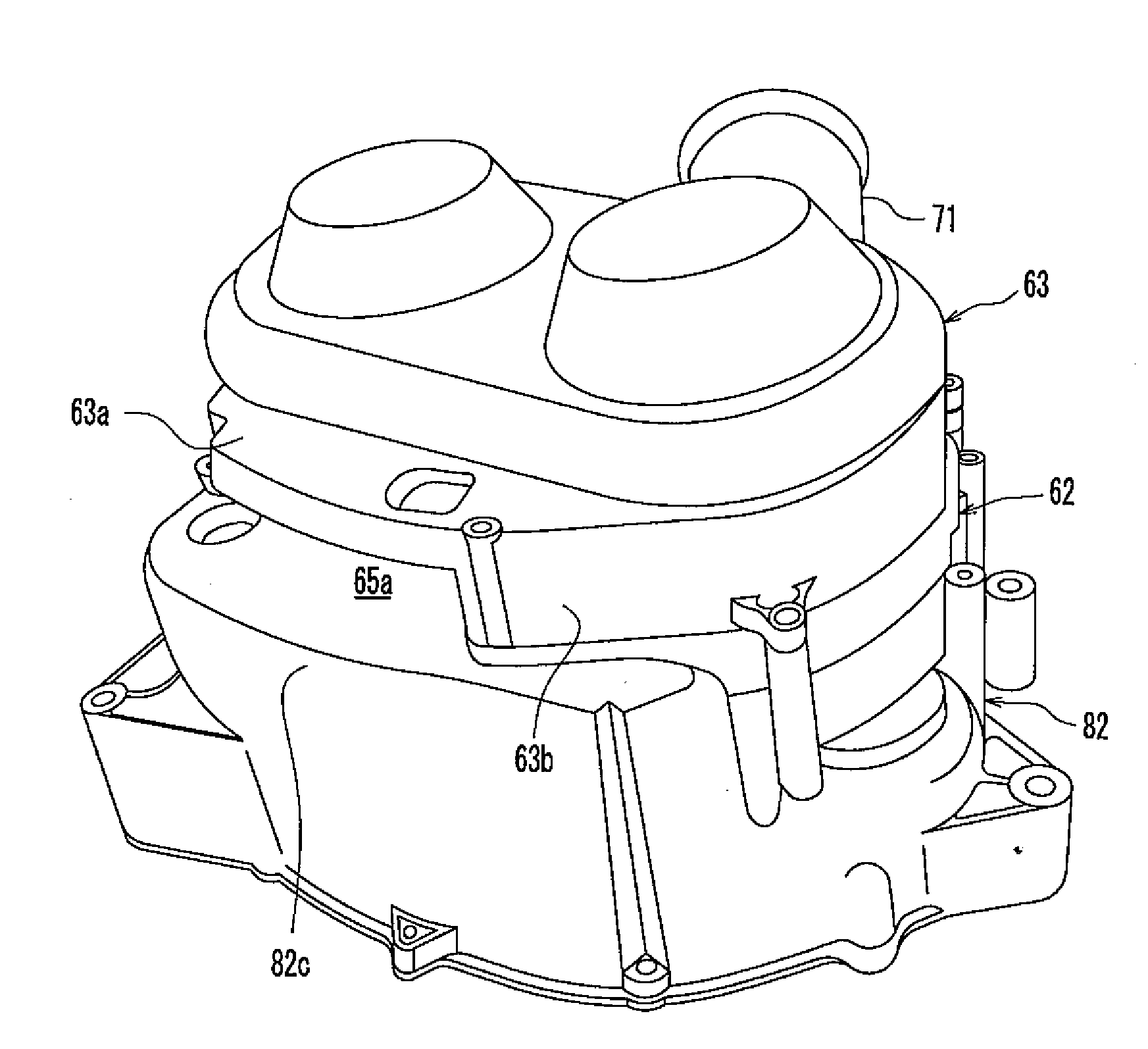 Belt-Type Continuously Variable Transmission Having Resin Block Belt and Motorcycle Including Belt-Type Continuously Variable Transmission