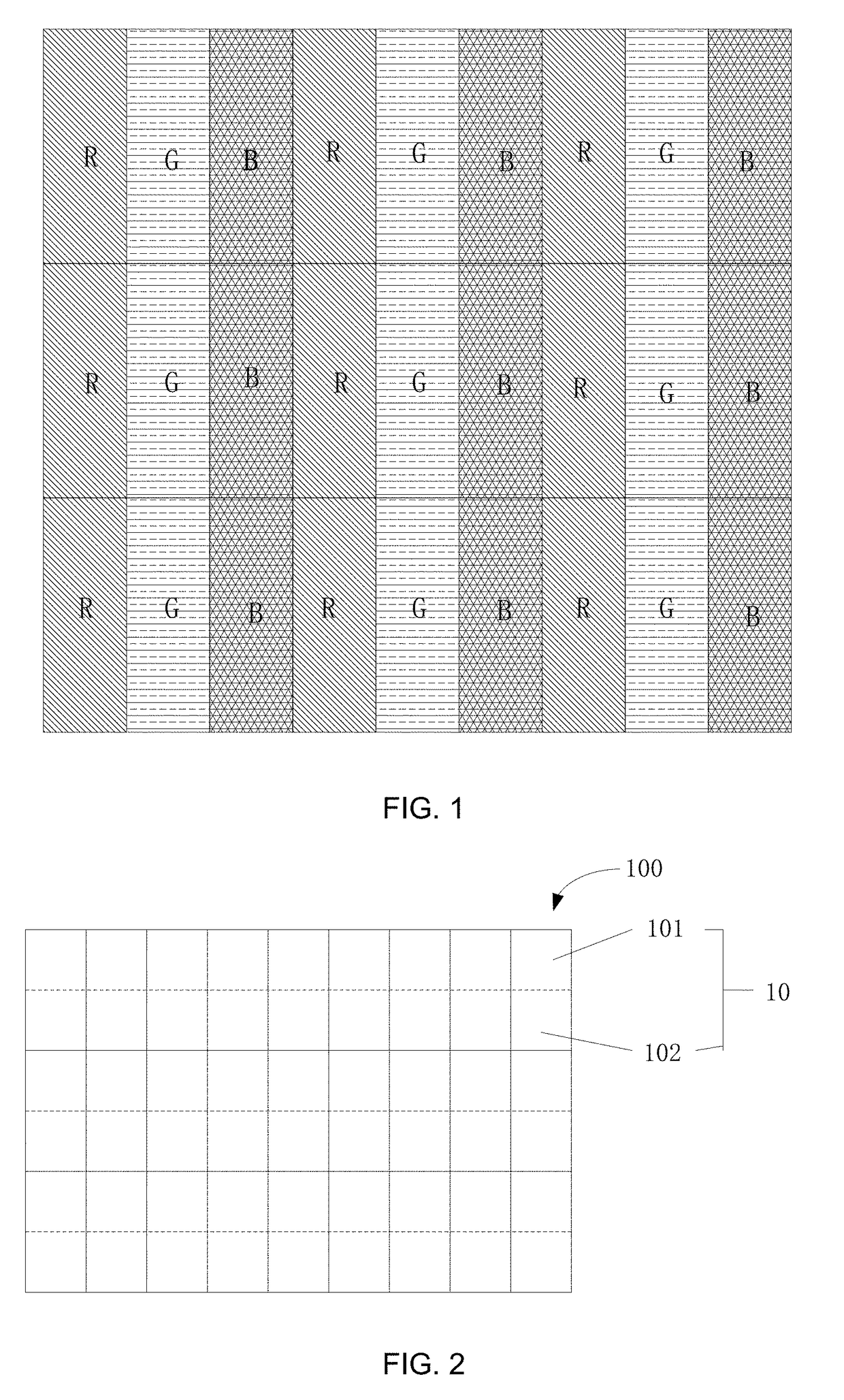 Display Panel Having Perspective Function and Array Substrate