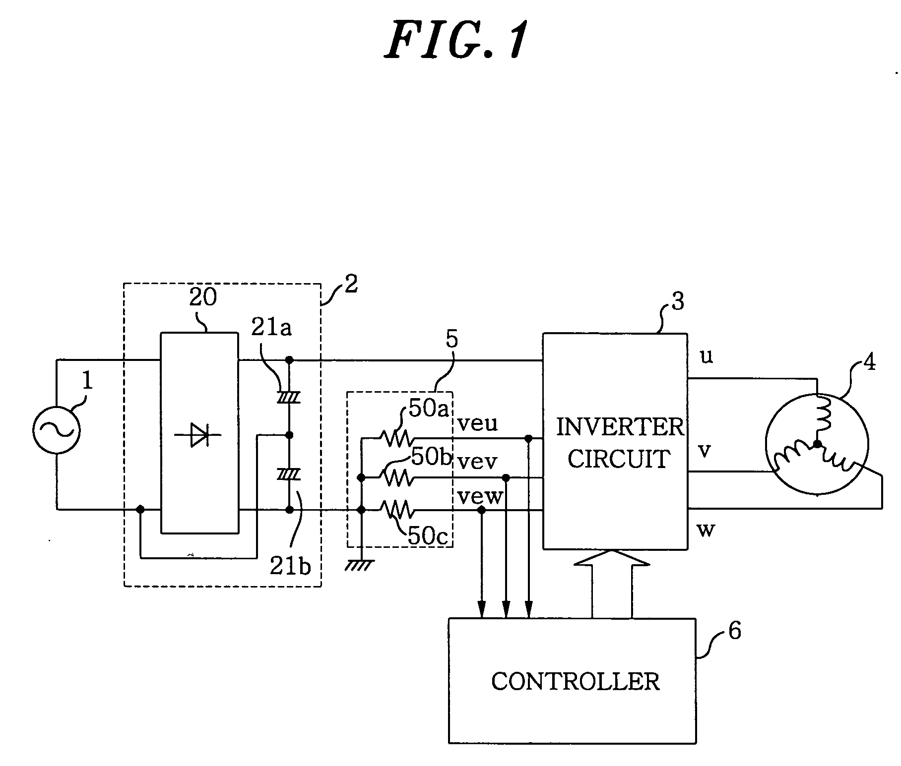Motor driving apparatus for use in a diswasher