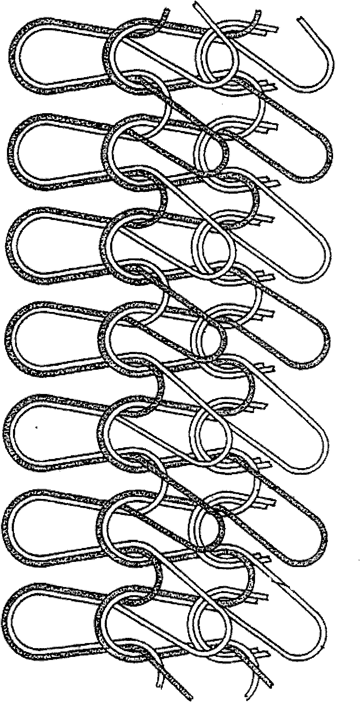 Method for weaving shedding-resistant velvet knitted fabric