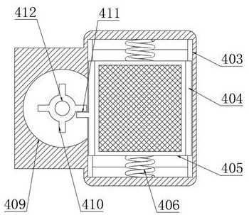 Efficient dust removal system for sea sedge product dusting and dust removal method thereof