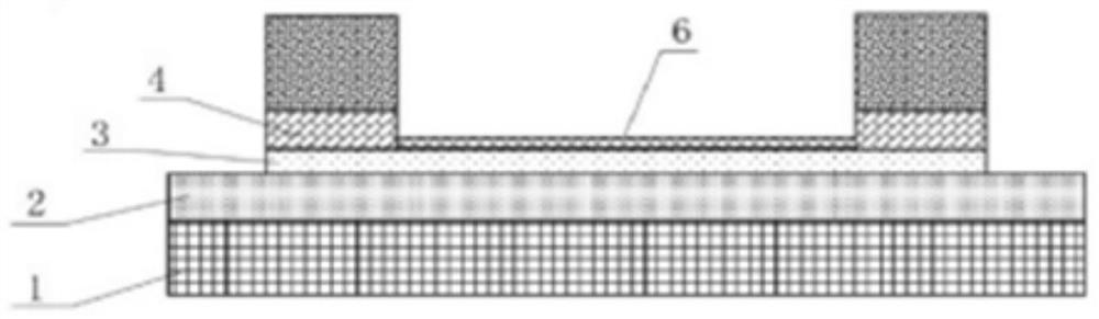 Volatile organic pollutant detector and preparation method thereof