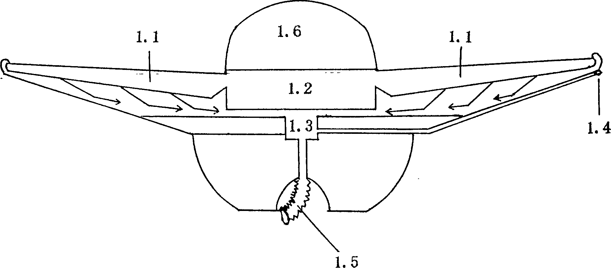 General taking-off and propulsion system