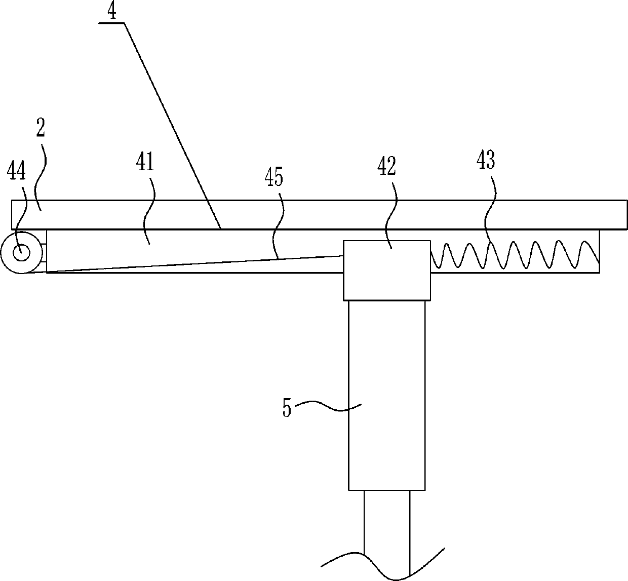 Cutting device for circuit board production