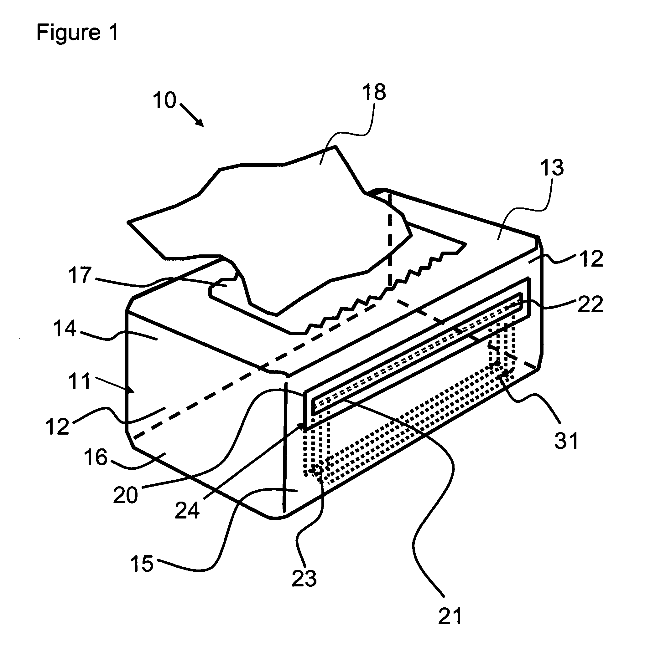 System for dispensing and sanitizing disposed tissues