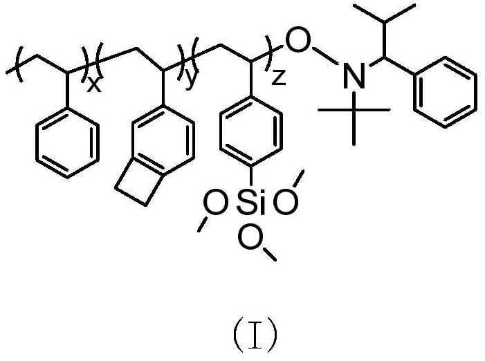 Block copolymer containing hydrolyzable siloxane, resin and preparation method thereof