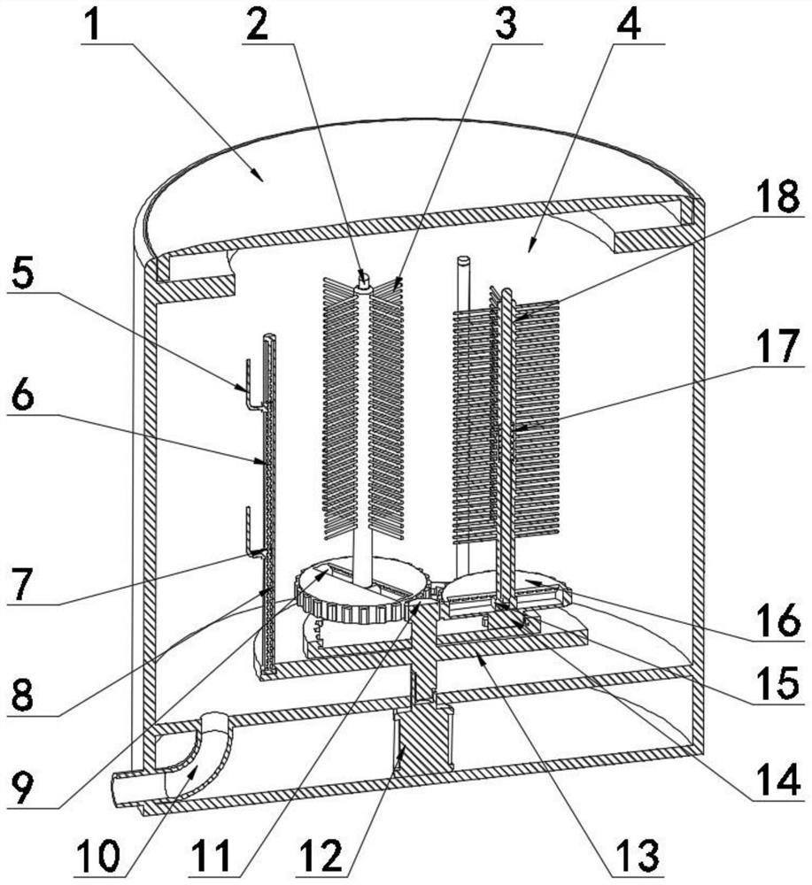 Vertical adjustable shoe brushing machine