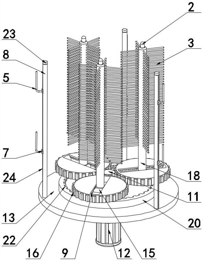 Vertical adjustable shoe brushing machine