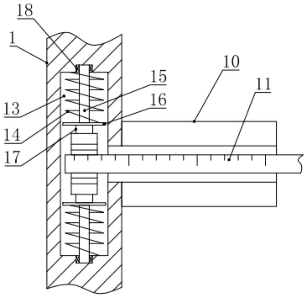 Measuring device for landscape garden design