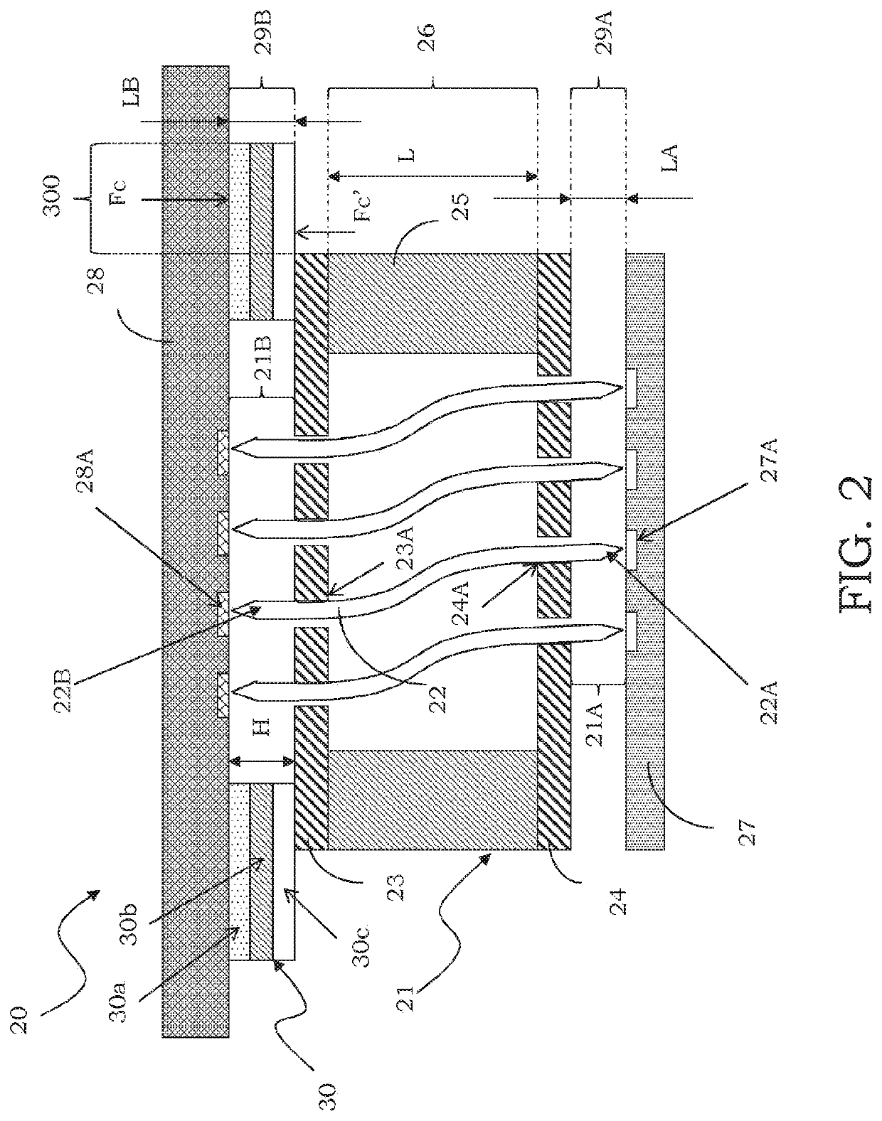 Probe card for electronics devices