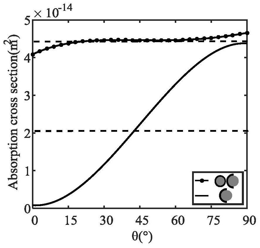 Heterogeneous double nanoparticle structures insensitive to polarization state of excitation light and their applications