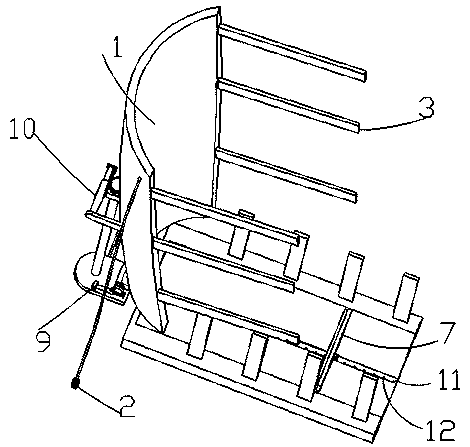 Ankle joint training device for orthopedic patients