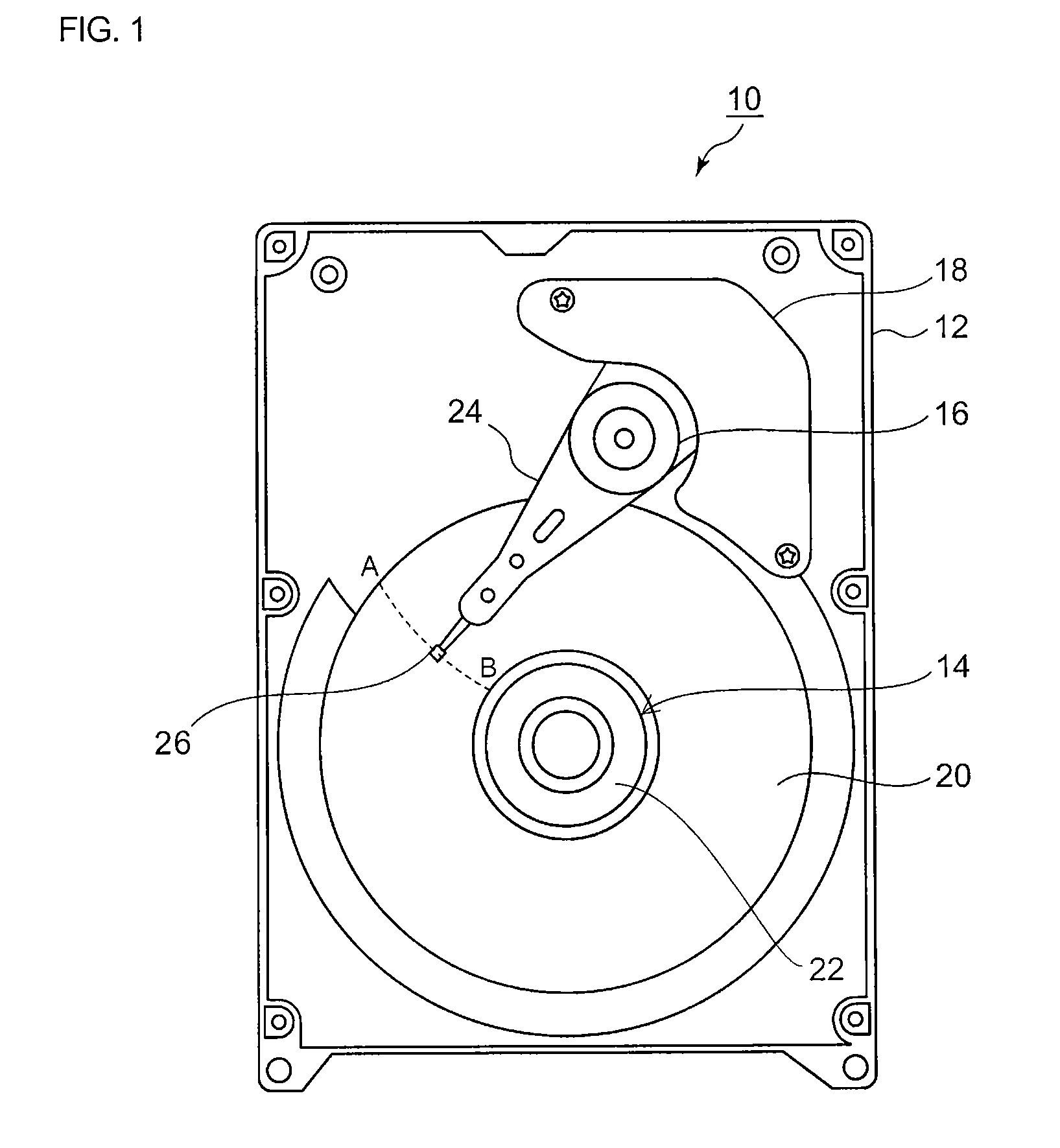 Disk drive device improved in stiffness of fluid dynamic bearing