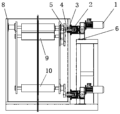 Novel roller transmission device