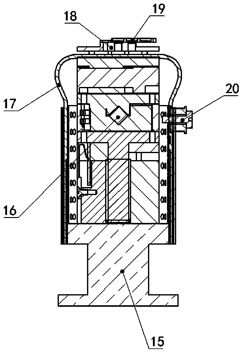 Ultralow-temperature sample-changeable microscopic imaging system and working method thereof