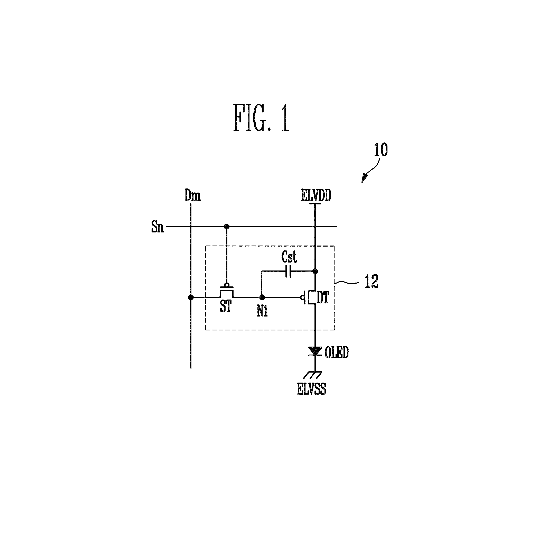 Mother substrate of organic light emitting displays capable of sheet unit testing and method of sheet unit testing