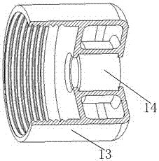 Anti-clogging device for sprayed concrete pumping pipe