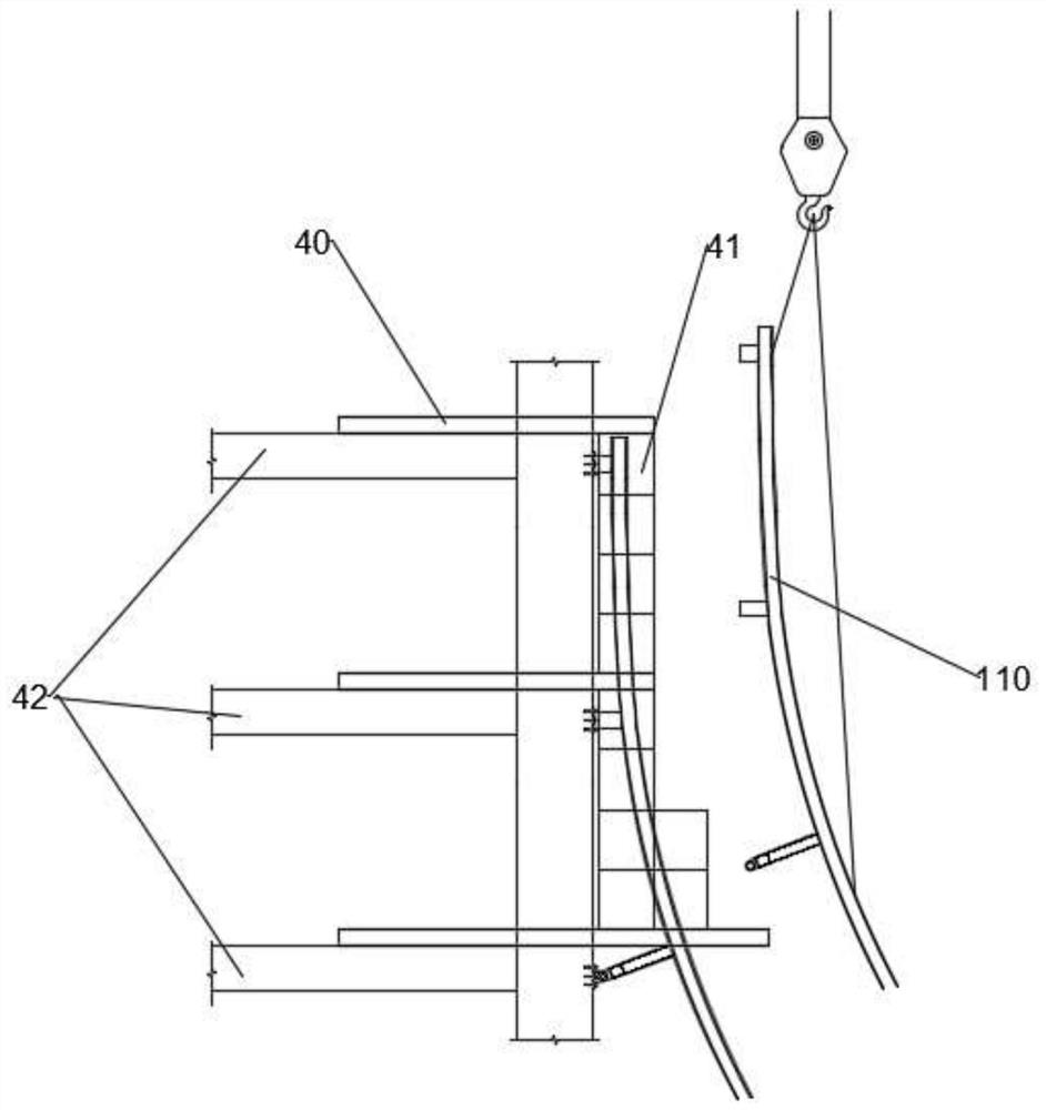Mounting method of special-shaped steel structure and mounting method of steel grid structure