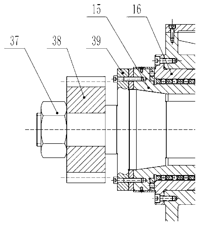 Single-sided meshing measurement device for face gear errors