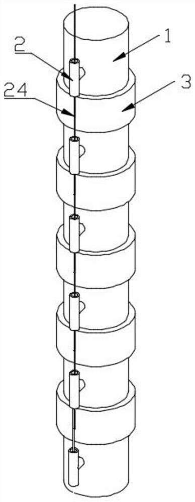 Sampling device for liquid food detection