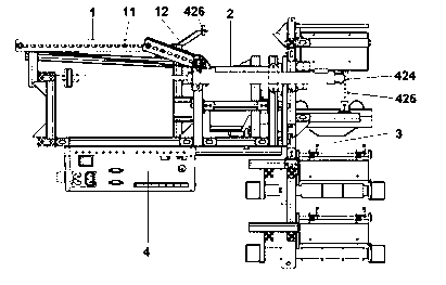 Product automatic bagging machine and operation method thereof