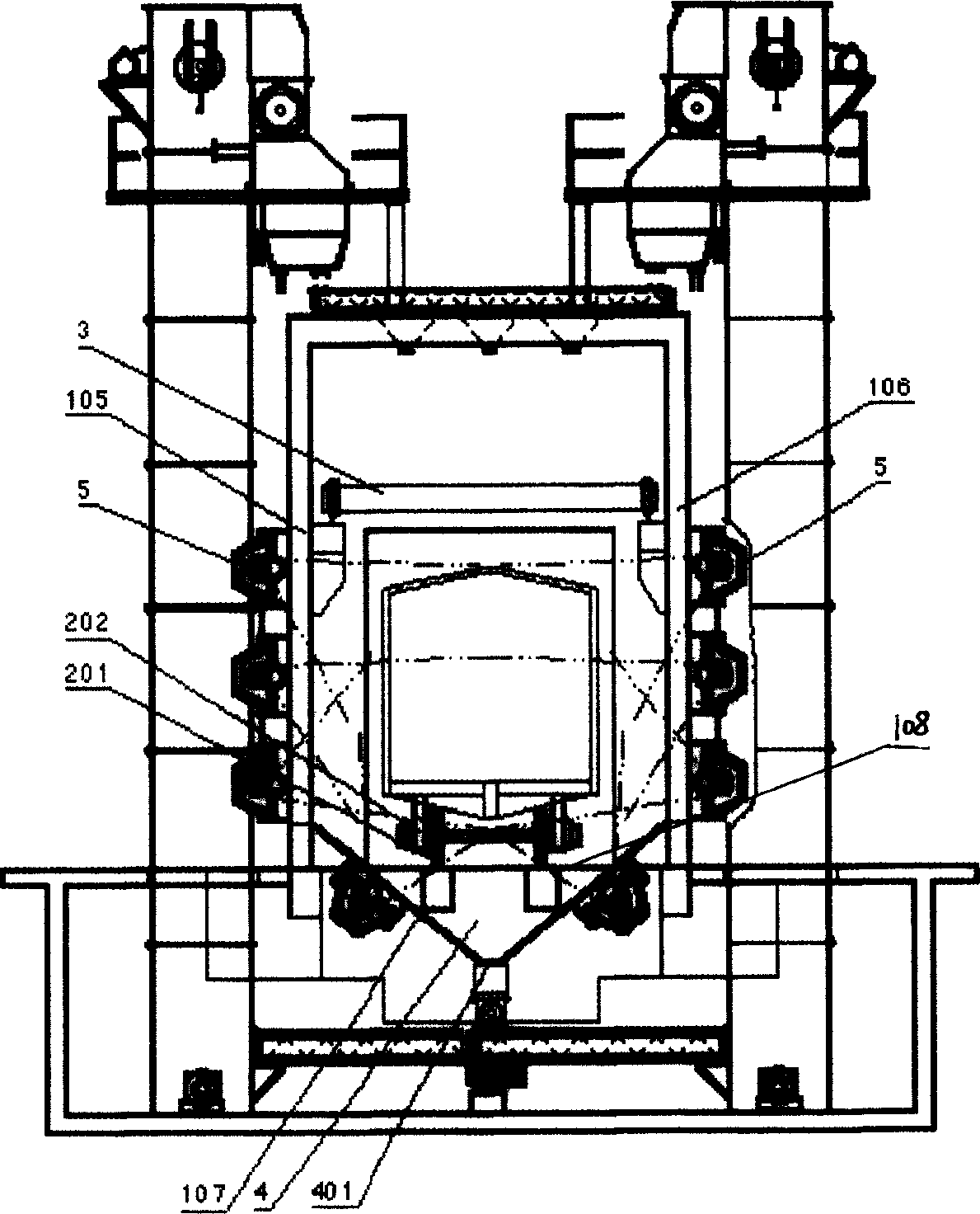 Complete abrator for locomotive