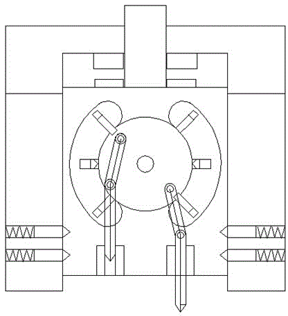 A processing method using an electric discharge machining device