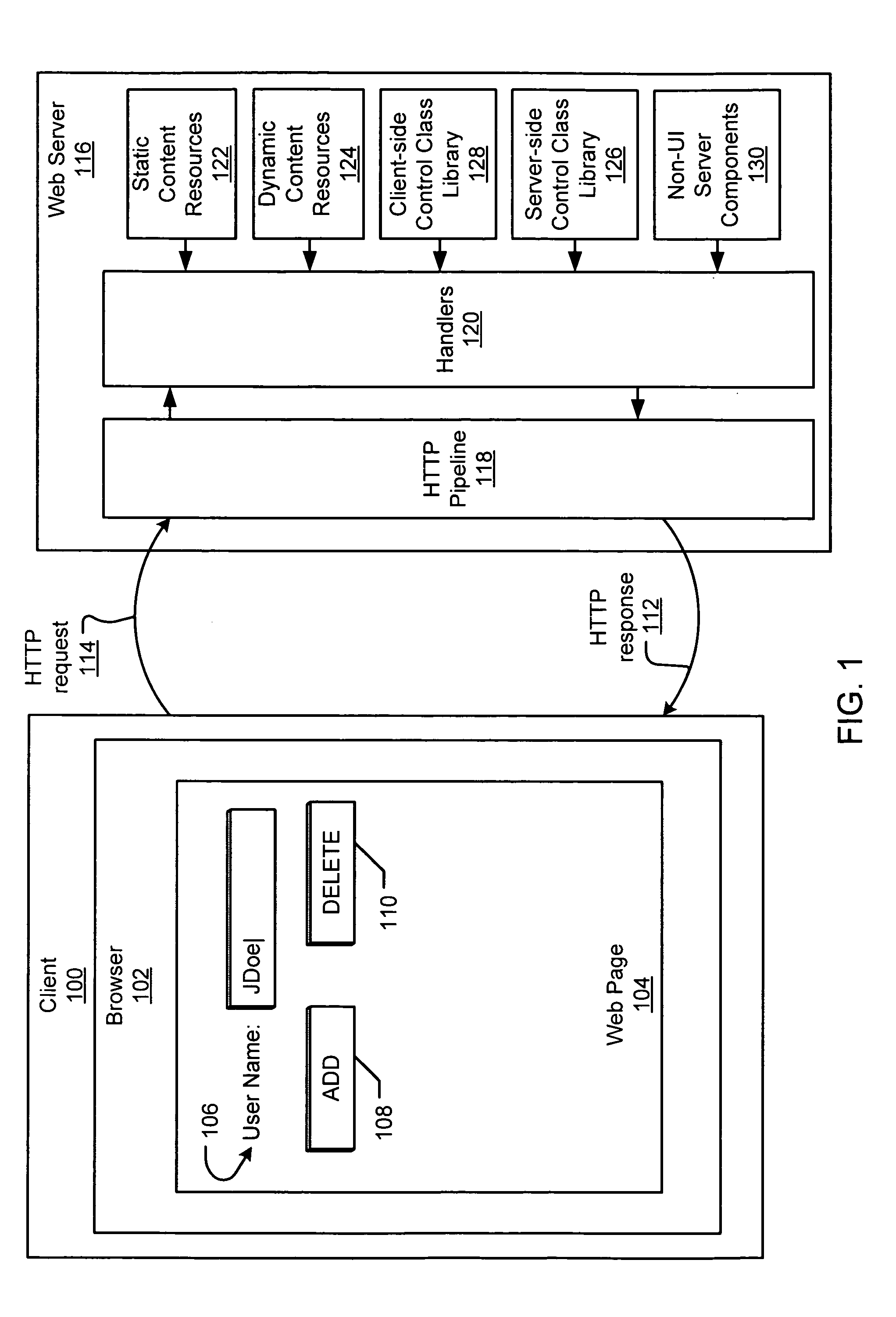 State management of server-side control objects