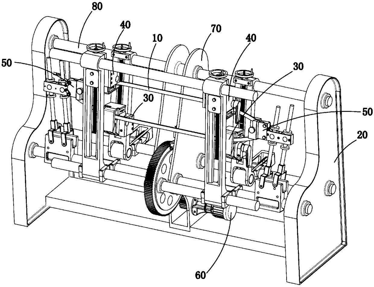 Non-destructive shaping method of high voltage motor coil