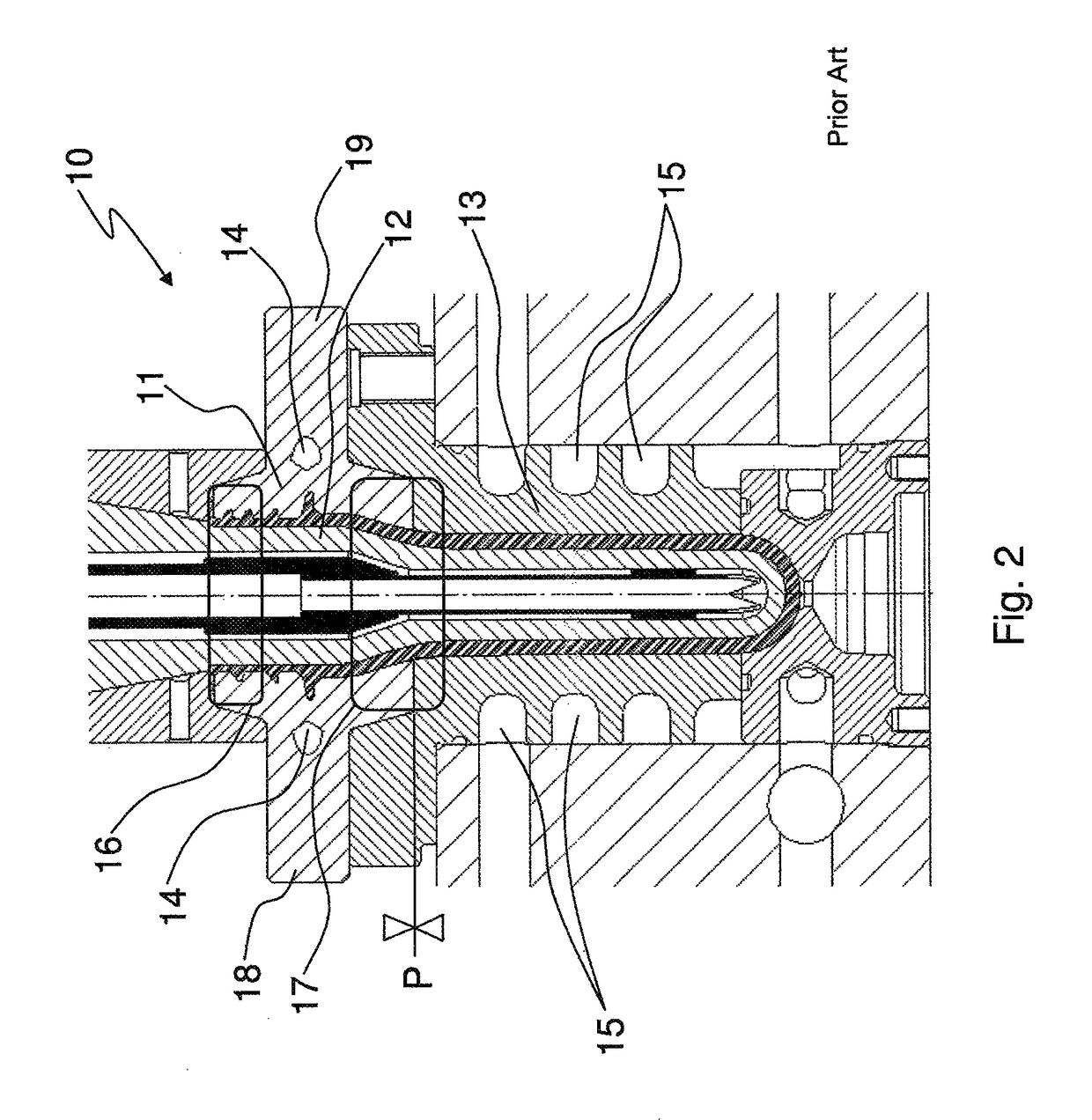 Process of manufacturing an injection mould component