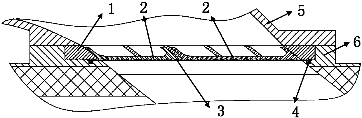 An integral solid rocket ramjet inlet outlet plug cover