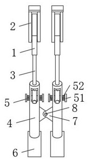 Oral connective tissue valve taking device