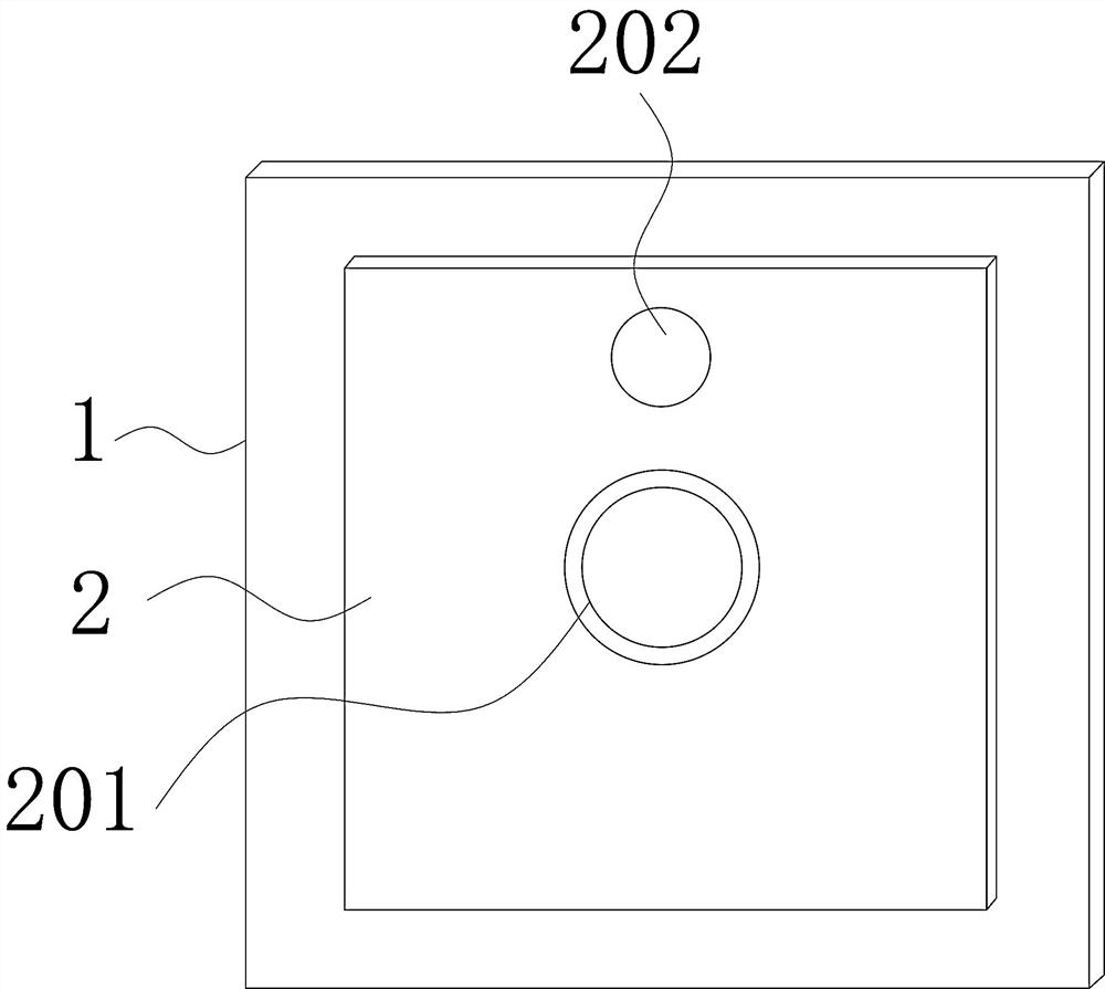 A large stainless steel pool module isolation pad welding device and its welding method