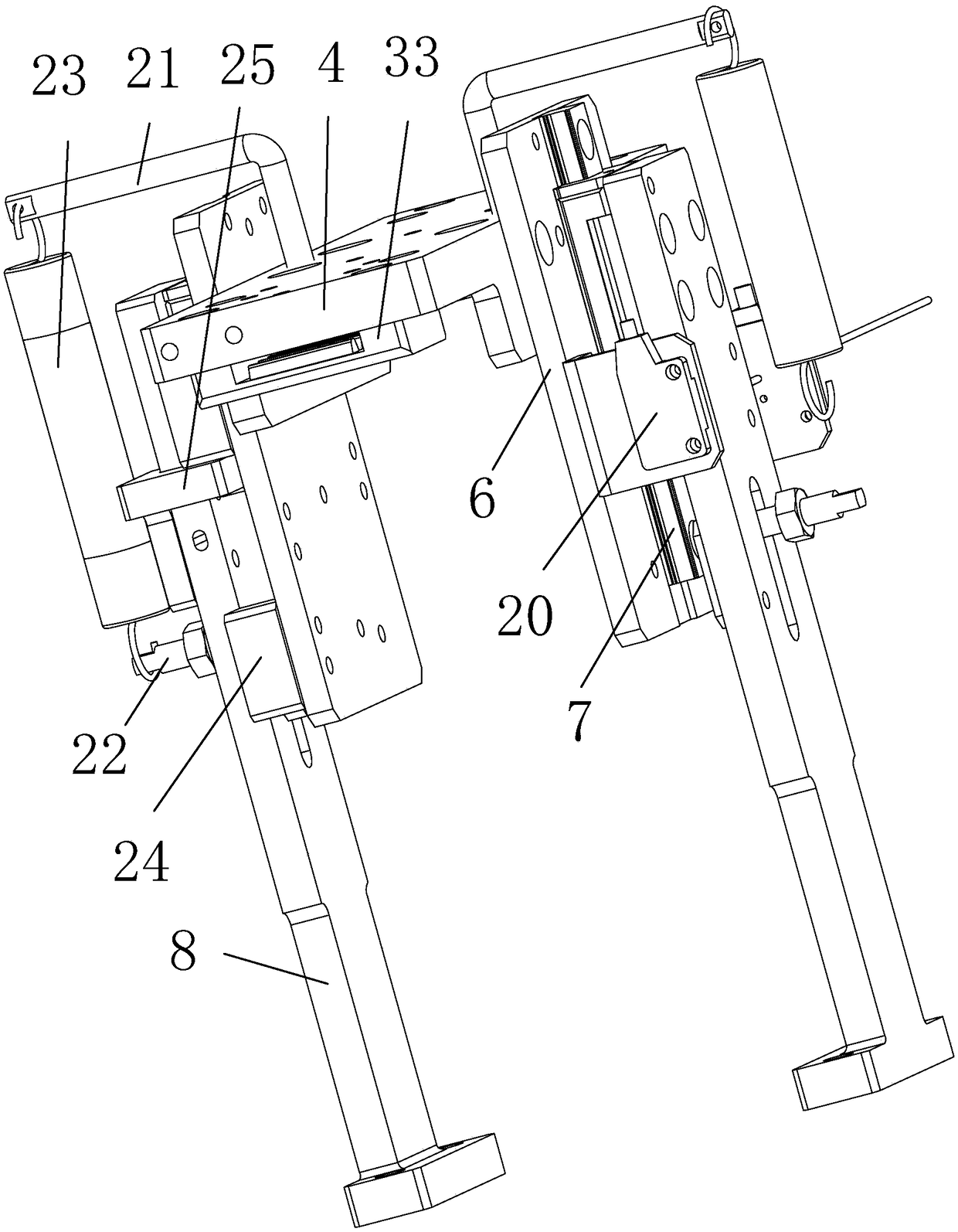 Fingerprint module station height measuring mechanism and station height measuring method