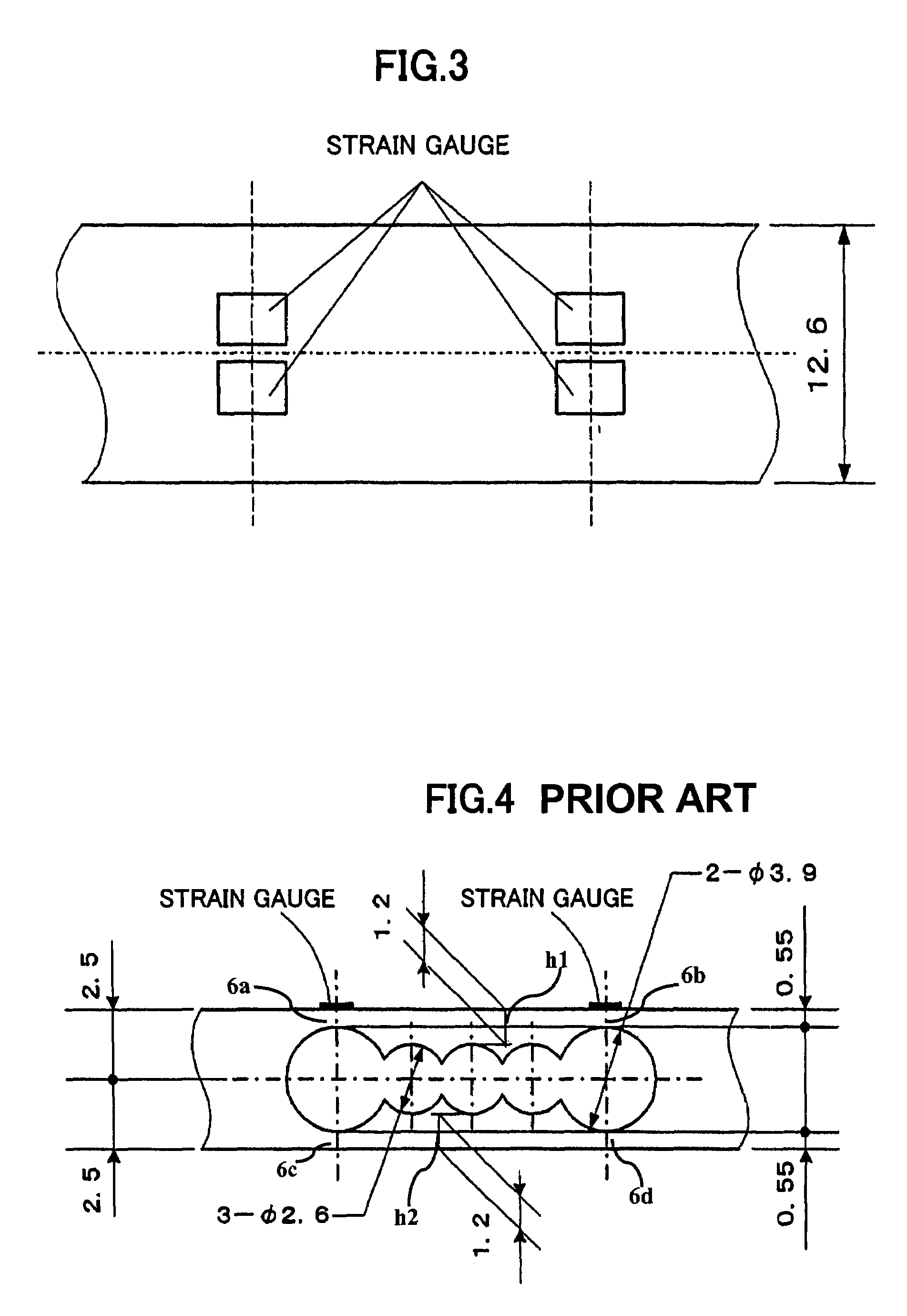 Load cell with roberval mechanism