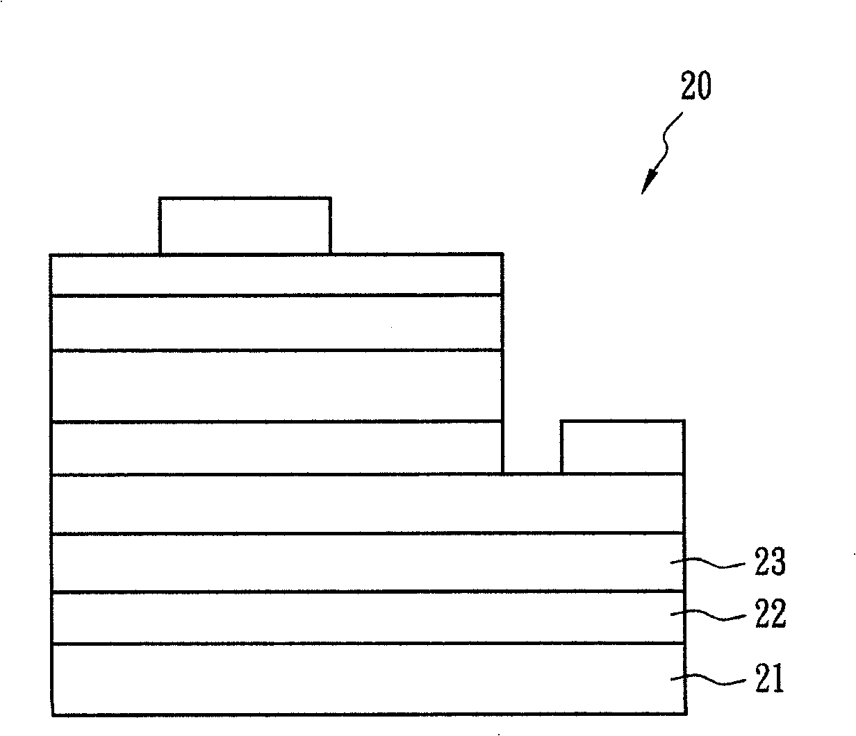 Photoelectrical semiconductor component with 3-familty Ni compound semiconductor buffer layer and its making method