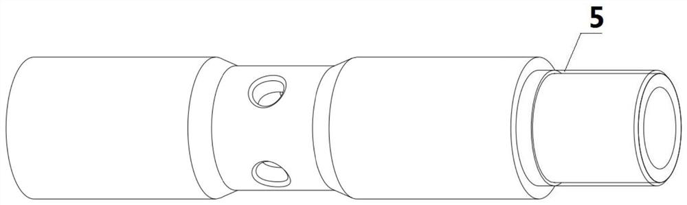 Storage type well logging blowout prevention connector