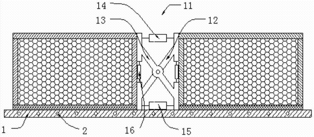 An anti-seismic and sound-insulating floor for buildings