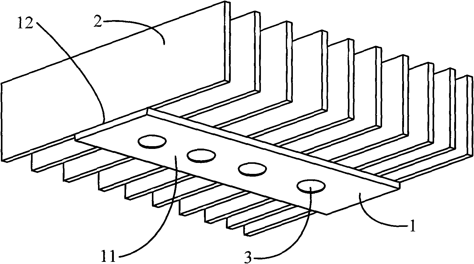 Modular LED lamp and manufacture method thereof